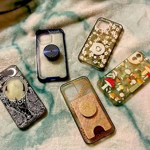 Bundle iPhone 12 cases, 1 Kate spade the rest other brands.